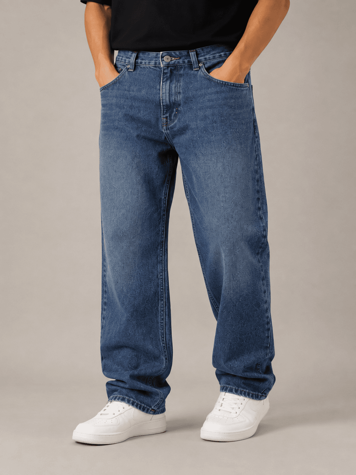 Straight Loose Fit Jeans
