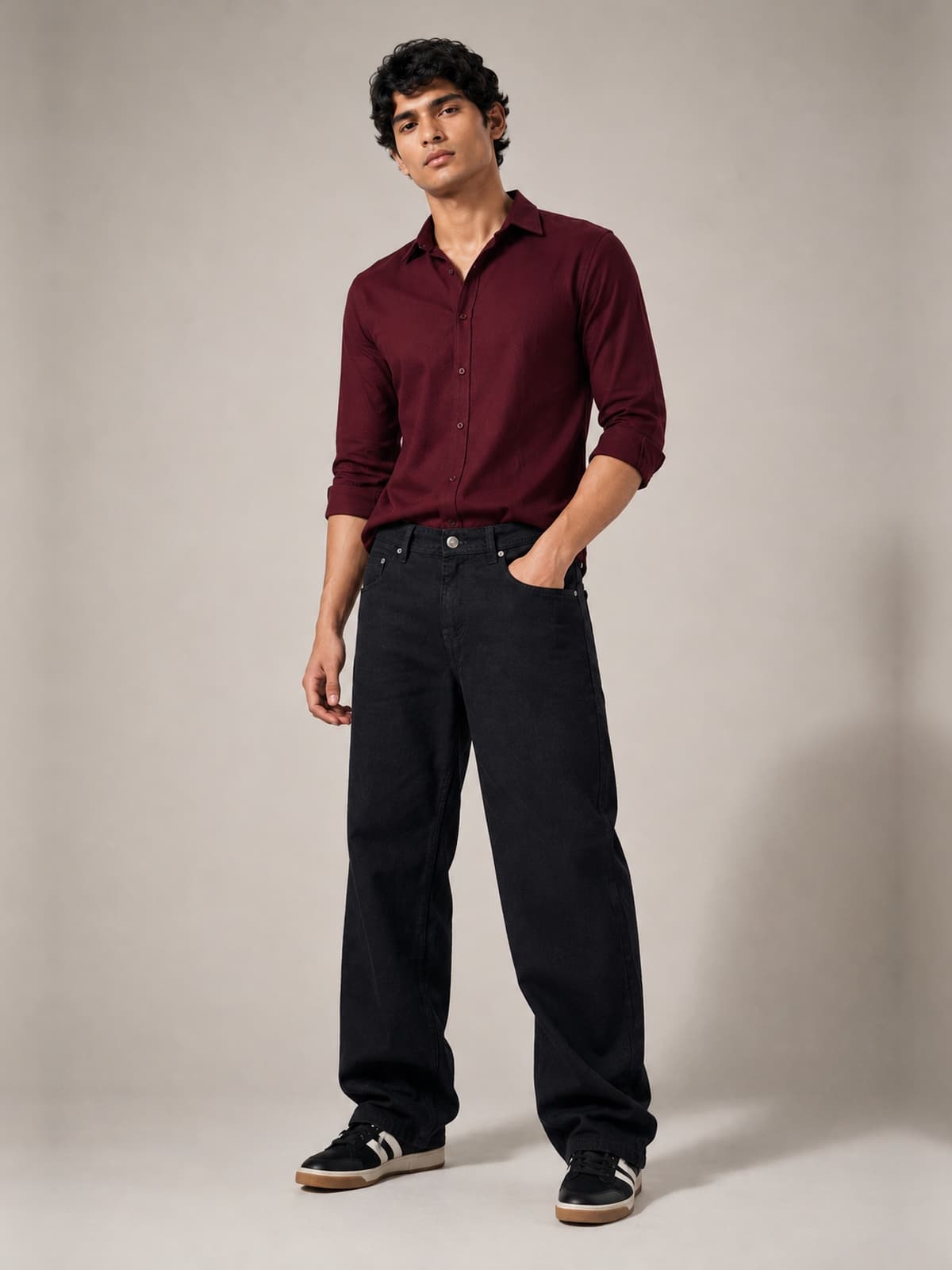 Straight Loose Fit Jeans