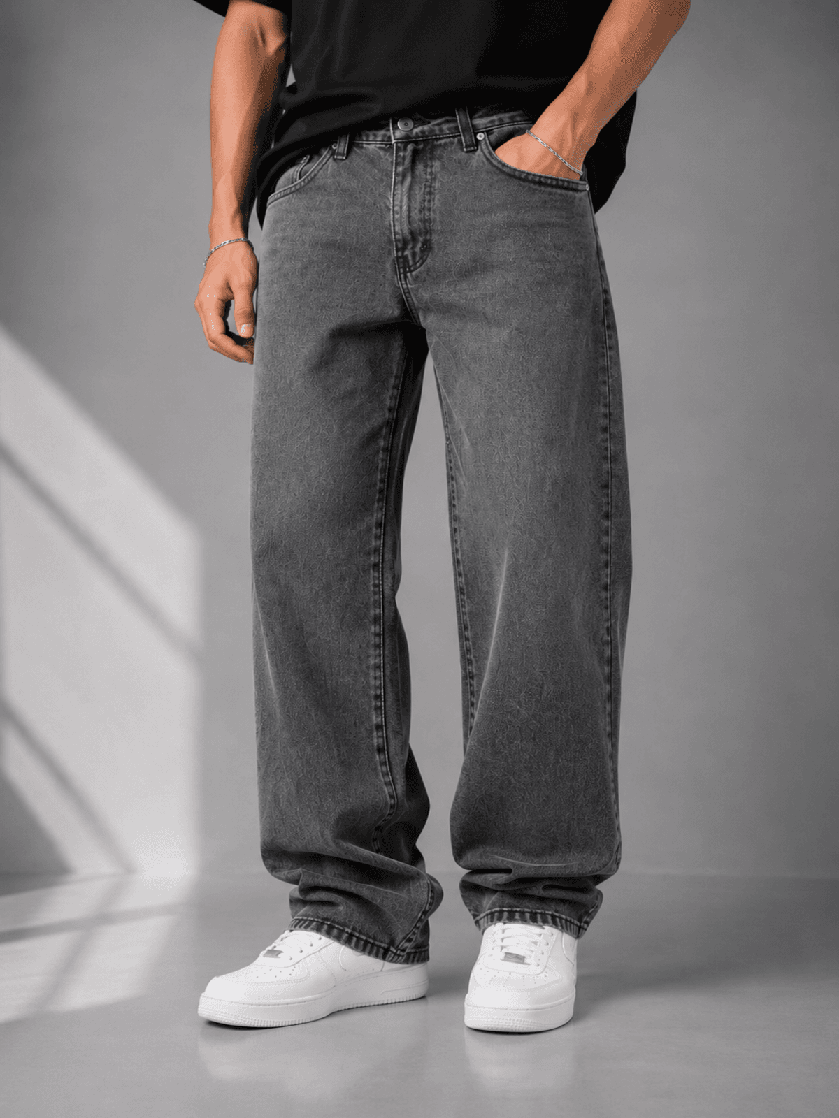 Straight Loose Fit Jeans